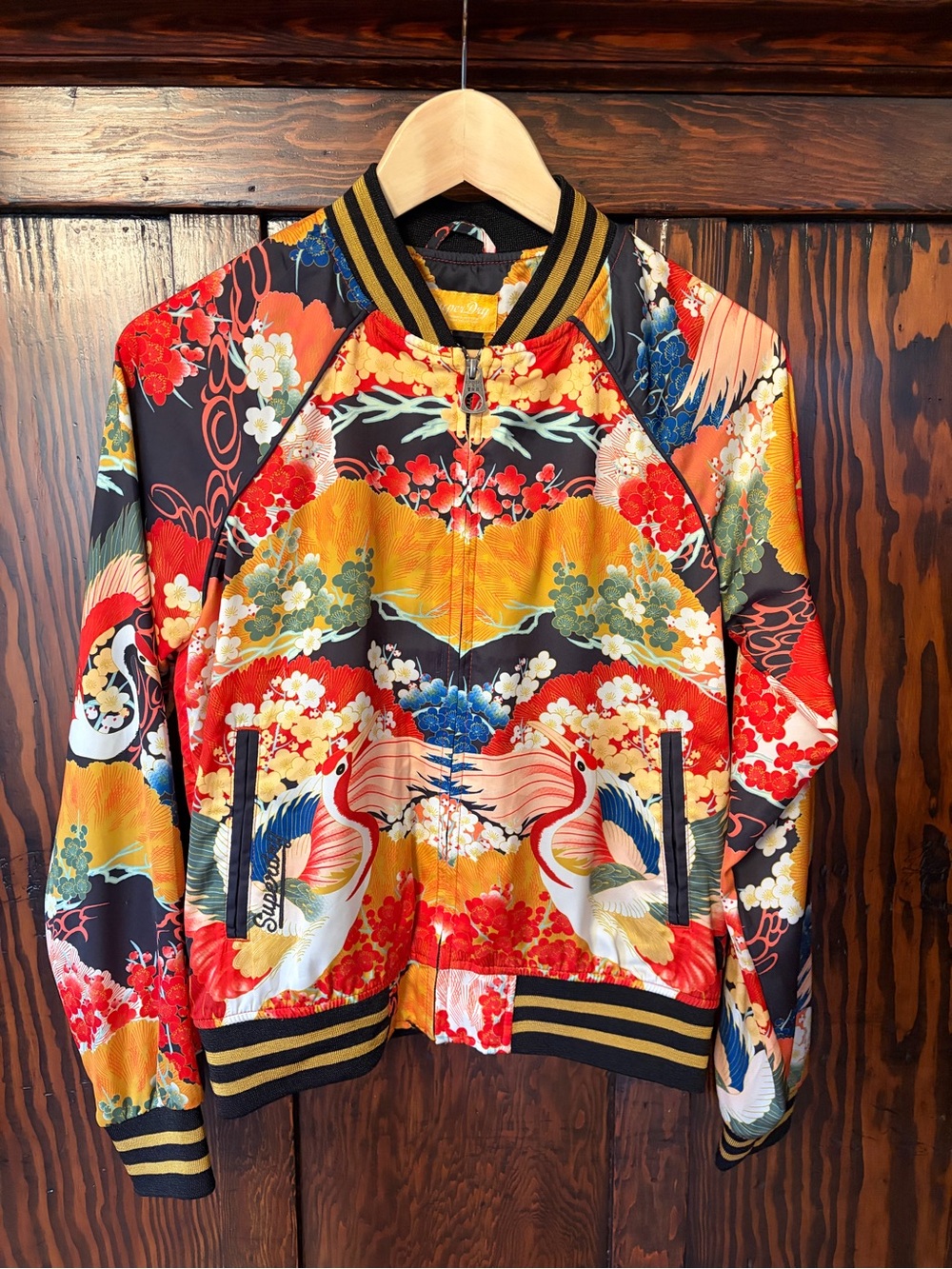 Superdry Women's Vintage Printed Suikajan Jacket